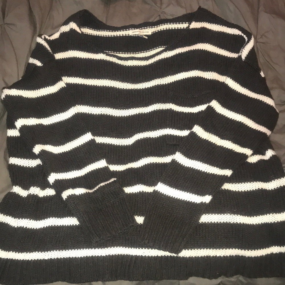 American Eagle Striped Sweater